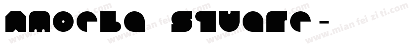 Amoeba Square字体转换